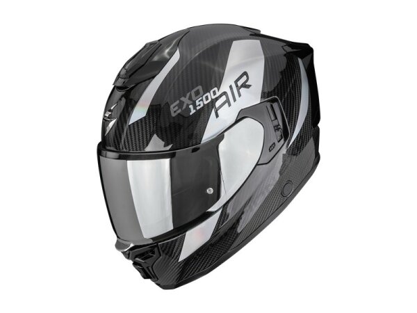 Scorpion EXO-1500 CARBON AIR PLATTED Schwarz-Silber