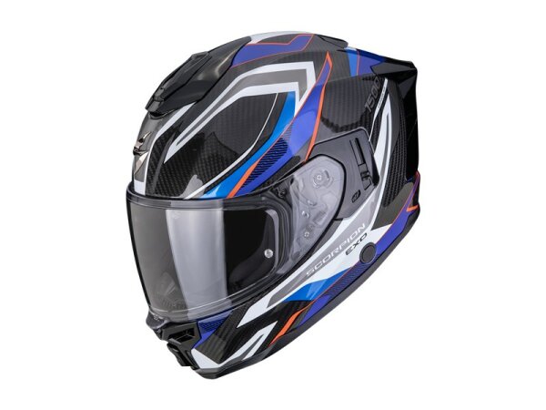 Scorpion EXO-1500 CARBON AIR HYDRO Schwarz-Weiss-Blau