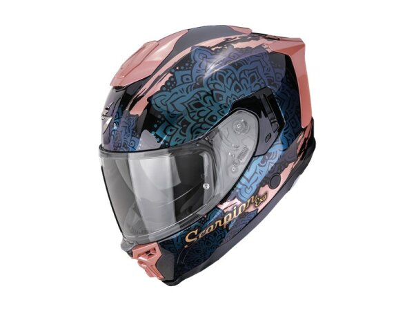 Scorpion EXO-1500 AIR VORTEX Schwarz-Rosa-Chamõleon