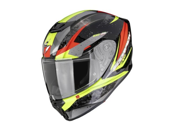 Scorpion EXO-JNR AIR TAKO Schwarz-Neongelb-Rot