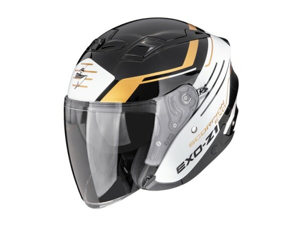 Scorpion EXO-Z1 PRYMUS Schwarz-Weiss-Gold