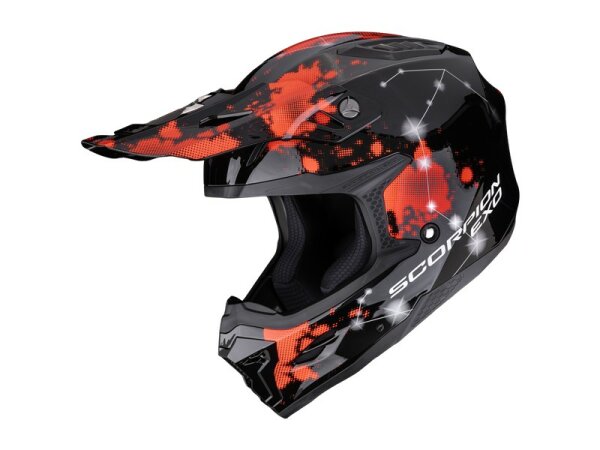 Scorpion SMX-10 VIBE Schwarz-Rot