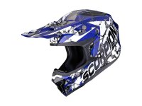 Scorpion SMX-10 GASOLINE Blau-Weiß-Schwarz