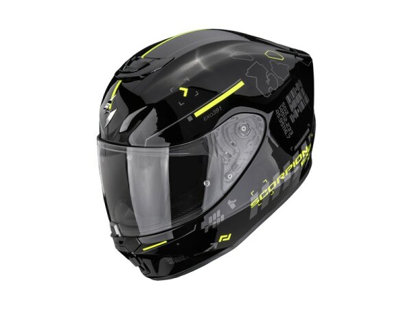Scorpion EXO-391 IRON Schwarz-Neongelb