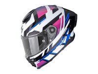 Scorpion EXO-RACE AIR CARBON FURY Weiß-Rosa-Blau