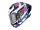 Scorpion EXO-RACE AIR CARBON FURY Weiß-Rosa-Blau
