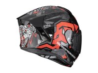 Scorpion EXO-530 AIR METEOR Schwarz-Silber-Rot