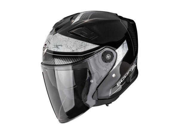 Scorpion EXO-GT JET CARBON CREST Schwarz-Silber