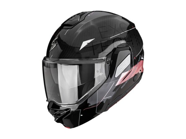 Scorpion EXO-TECH II CARBON  VIATOR Schwarz-Rosa