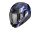 Scorpion EXO-TECH II CARBON DRIFT Schwarz-Silber-Blau