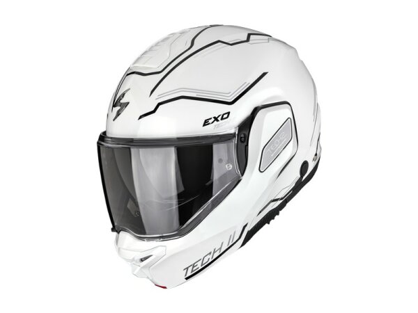 Scorpion EXO-TECH II DASH Weiß-Silber-Schwarz
