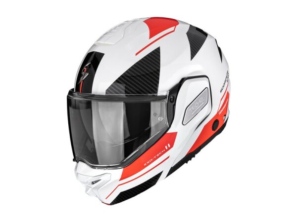 Scorpion EXO-TECH II VOID Weiß-Silber-Rot