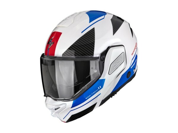 Scorpion EXO-TECH II VOID Weiß-Blau-Silber