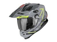 Scorpion ADF-9000 AIR SUMMIT Silber-Neongelb