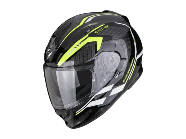 Scorpion EXO-491 KRIPTA Schwarz-Neon gelb-Weiss