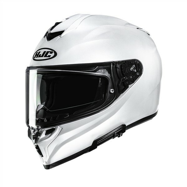 HJC i72 SOLID PERL WEISS