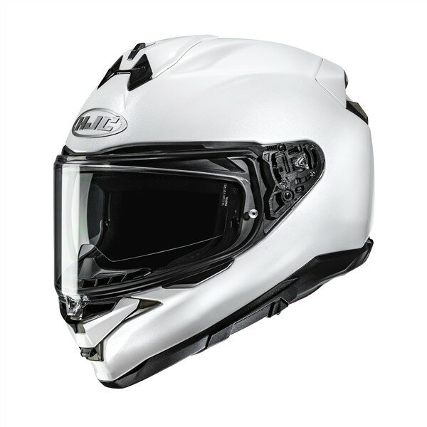 HJC F72 SOLID PERL WEISS