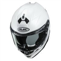 HJC F72 SOLID PERL WEISS
