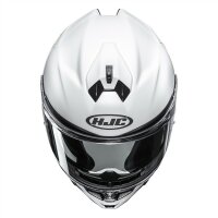 HJC F72 SOLID PERL WEISS