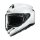 HJC F72 SOLID PERL WEISS