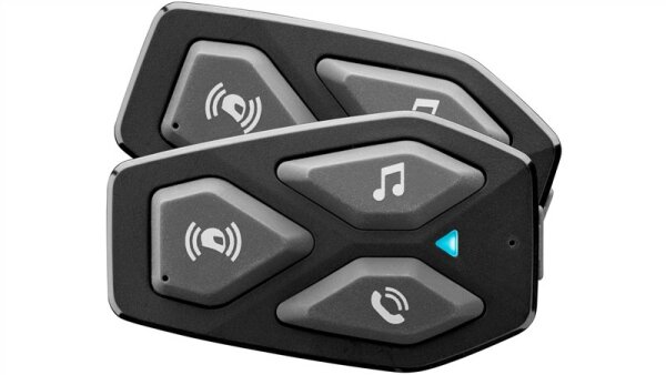 Interphone U-Com 3 Helmkommunikationssystem Double-Kit, inkl. Zubehör