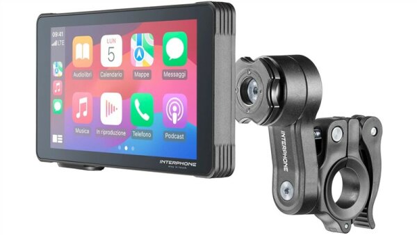 Interphone Sync 55 Smart Display Infotainmentsystem schwarz