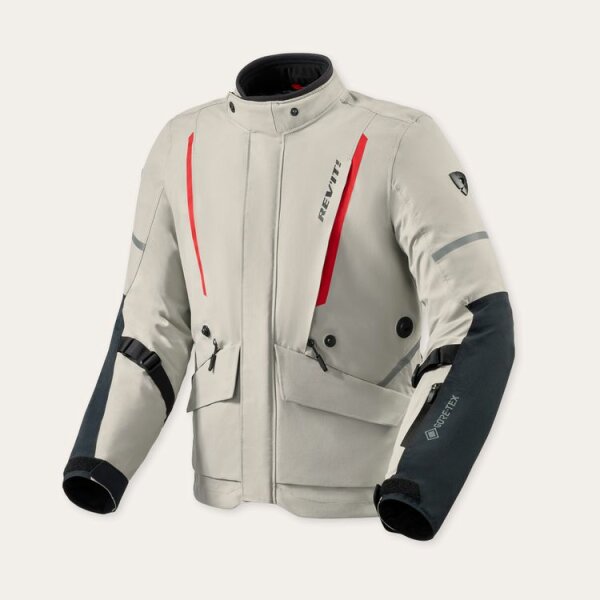 REVIT! Herren Jacke Vertical 2 GTX Grau-Rot