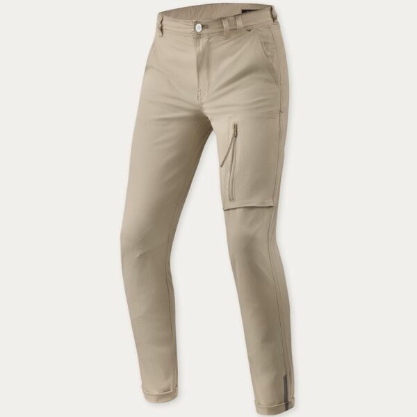 REVIT!  Herren Chino Terry Skinny Sand L32