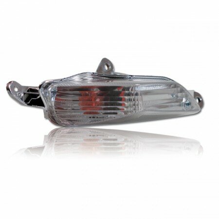 Blinker Kawasaki ZZR1400 / ZX10-R, Bj. 06-10,* h.r., Klarglas, 12V21W, E-geprüft