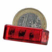 LED Einbaurücklicht "Brick3" | rot  3 x...