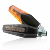 LED-Blinker "FREEZE" | schwarz M10 | Paar | L60...