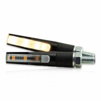 LED-Blinker "PISTA" | Alu | schwarz M8 | Paar |...