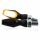 COB-Blinker "SHIELD" | Alu | schwarz | M8 Paar | L43 x T16,5 x H15,5mm | getönt | E-geprüft