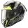 Caberg Helm GP Carbon Scratch grau/fluo-gelb-weiß