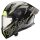 Caberg Helm GP Carbon Scratch grau/fluo-gelb-weiß