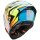 Caberg Helm GP Carbon Magma fluo-gelb/hellblau-Fuchsia