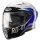 Caberg Helm Gladio Sonic silber/schwarz-blau-weiß
