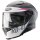 Caberg Helm Gladio Sonic matt-schwarz/weiß-grau-Fuchsia