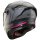 Caberg Helm Gladio Sonic matt-schwarz/weiß-grau-Fuchsia