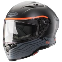 Caberg Helm Gladio Wave matt-schwarz/grau-fluo-orange