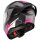 Caberg Helm Roxter Colt matt-schwarz/fluo-Fuchsia-grau