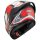 Caberg Helm Roxter Kiso matt-schwarz/rot-weiß