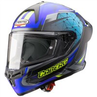 Caberg Helm Roxter Kiso matt-schwarz/blau-fluo-gelb