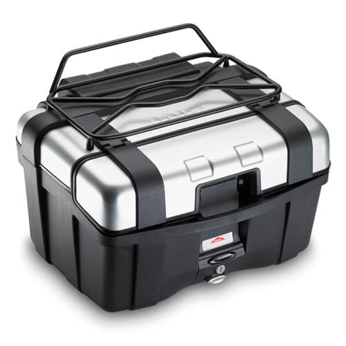 GIVI Metall-Gepäckgitter kurz schwarz lackiert für Trekker TRK33 - TRK46