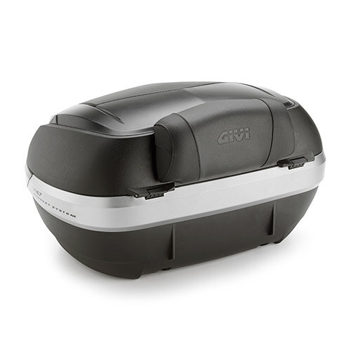 GIVI Beifahrer Rückenlehne für V47 Monokey Koffer soft schwarz, aus Kunstleder